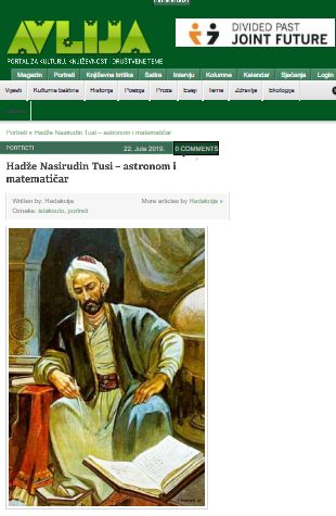 HADŽE NASIRUDIN TUSI – ASTRONOM I MATEMATIČAR 